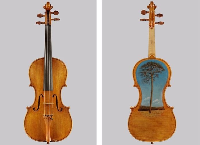 水天宮》「奇跡の一本松」からできたバイオリンで東日本大震災復興支援