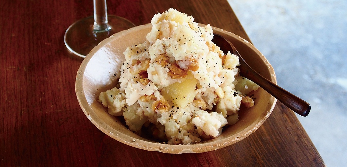 《めしうまナイト》ほくほくポリポリ くるみポテトサラダ