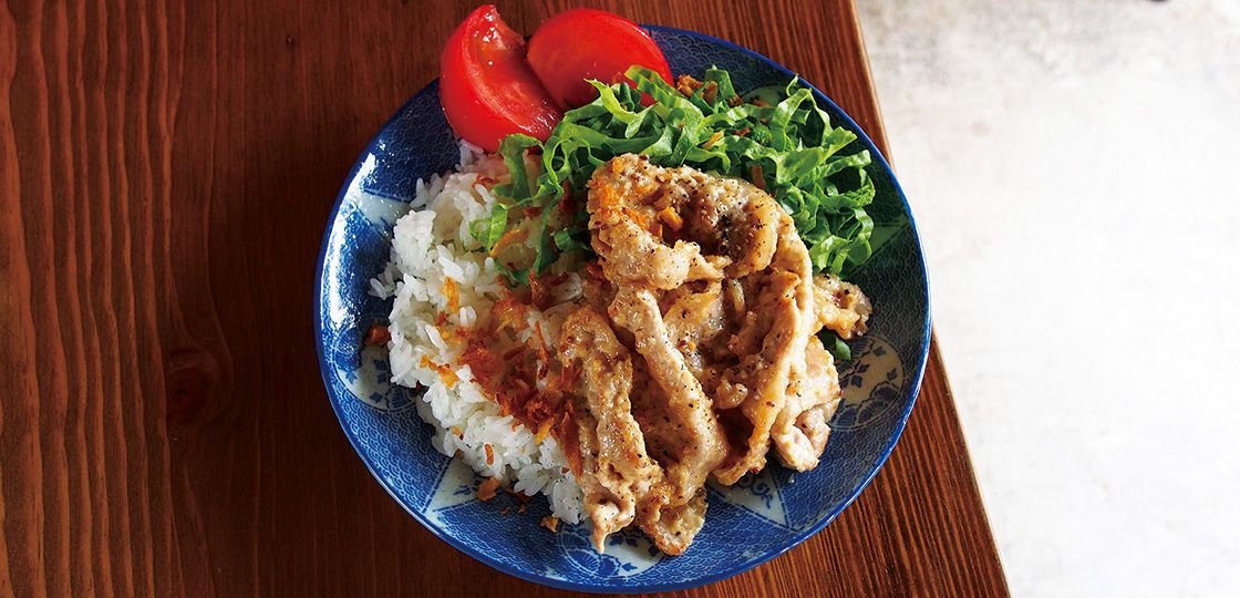 《めしうまナイト》ガッツリいこうぜ！ 豚マヨ丼