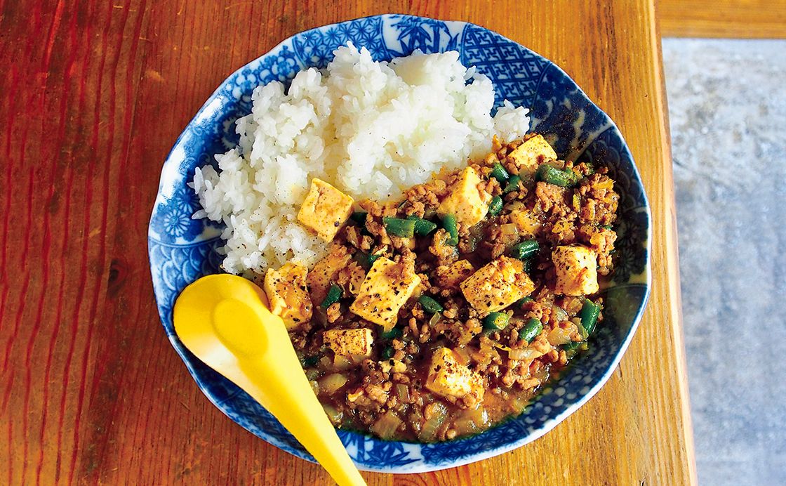 焼き肉のたれとカレー粉で豆腐キーマカレー《めしうまナイト》
