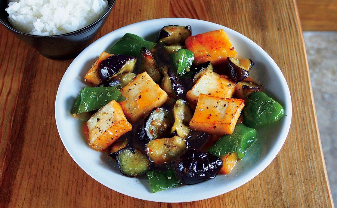 ボリューム満点ベジおかず！なすと厚揚げのスイートチリソース炒め《めしうまナイト》