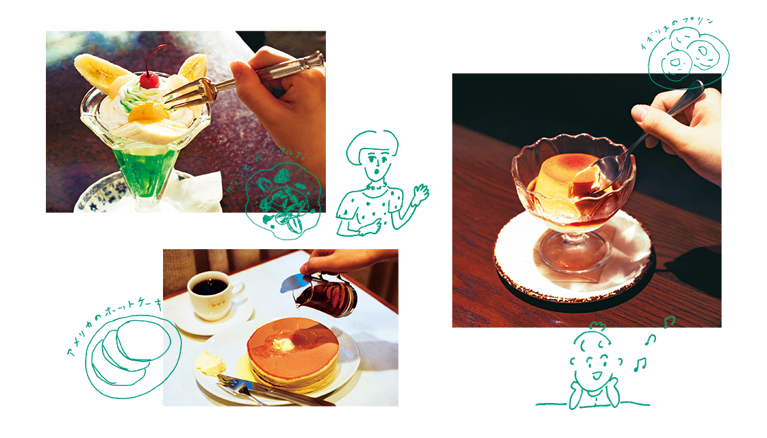 洋食の後は、ハイカラ・スイーツ！［洋食なら上野で］