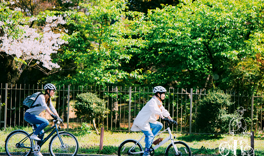 まずは自転車を選ぶところから［春さんぽは自転車で］
