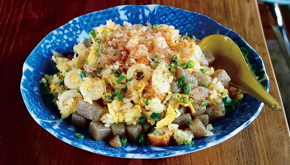 ヘルシーウマシ！こんにゃくおかかチャーハン《めしうまナイト》