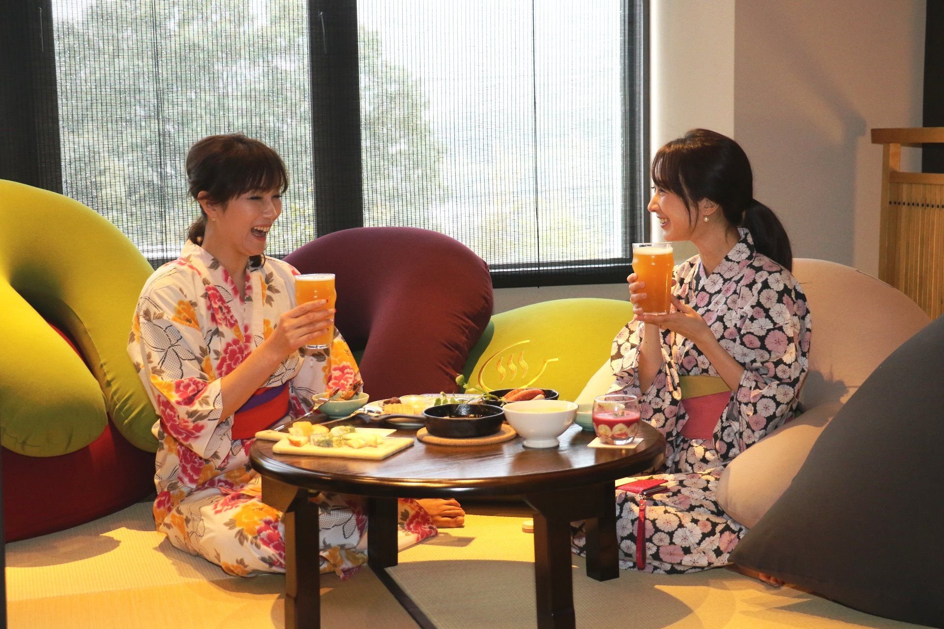湯河原》掛け流し温泉＋本格カフェ＋yogiboで超ユルユル時間を