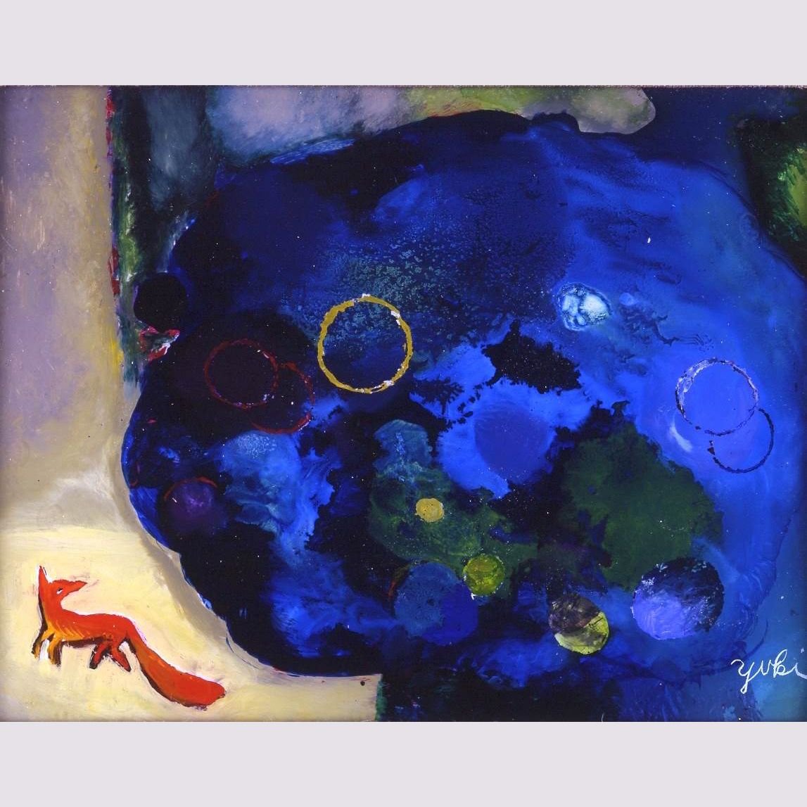 府中》艶やか鮮烈、輝く色彩 ガラス絵の幻惑の200年史