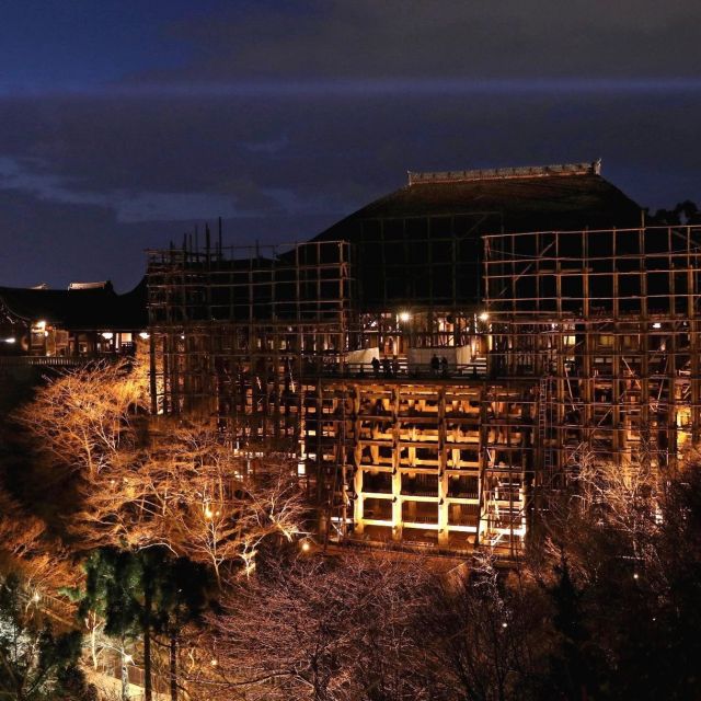 《京都》清水寺が春のライトアップ