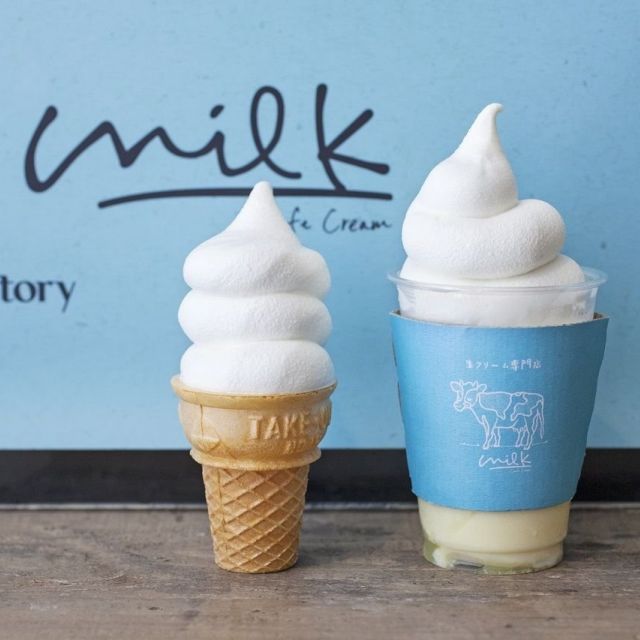 《明治神宮前》日本初の生クリーム専門店「MILK」がオープン　連日の大賑わい！