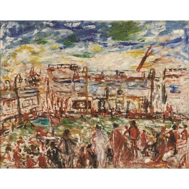 《府中》長谷川利行展　放浪の画家の奔放に生きた美の証し