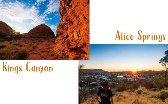 アリス・スプリングス／キングス・キャニオン［オーストラリア・ノーザンテリトリーへ（レッドセンター編）］