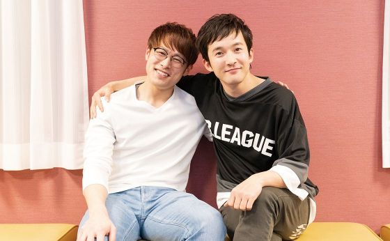 レバンガ北海道 多嶋朝飛《浅利陽介とコートの外で。》