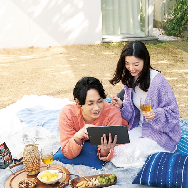 《私の、好きと暮らす。》vol.09 おやつ片手に、野球観戦。