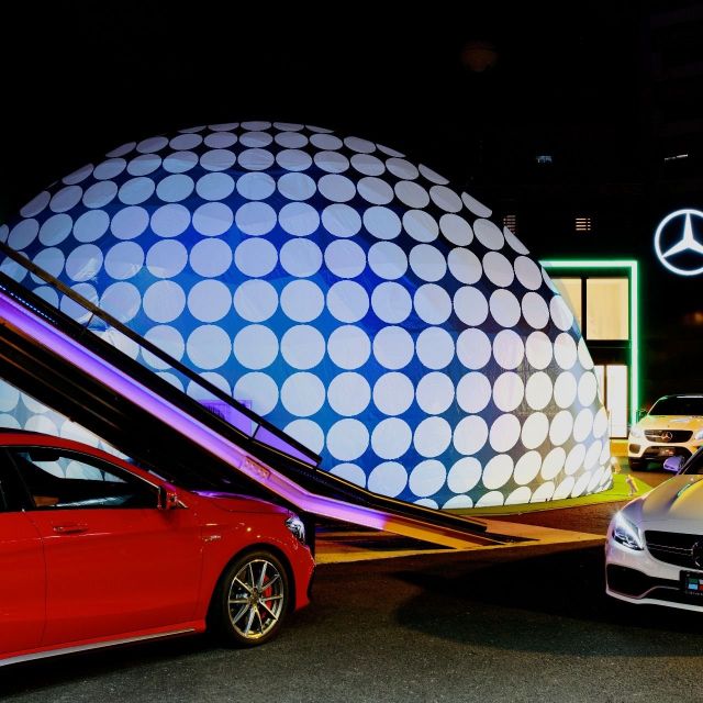 《六本木》ポーラとメルセデス・ベンツがコラボレーション！　共感の輪が広がるドームが誕生