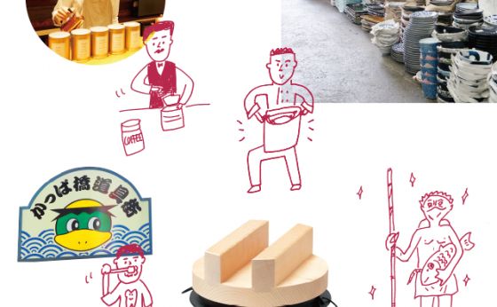 かっぱ橋へGO！田原町で日用品探し