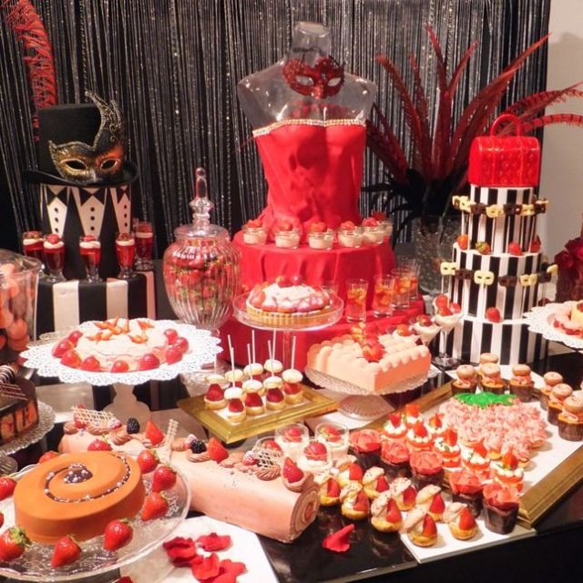 《台場》イチゴに恋して！お嬢様気分が味わえるオトナかわいいブッフェ登場