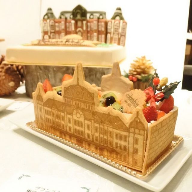 《東京》グランスタがいち早くクリスマススイーツを発表　リニューアルした「丸の内駅舎」ケーキが初お目見え
