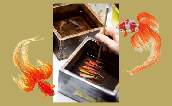 深堀隆介展「金魚鉢、地球鉢。」