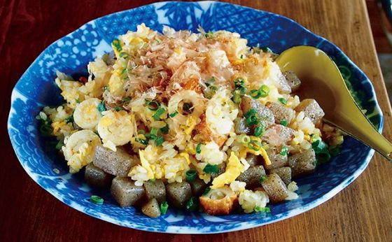 ヘルシーウマシ！こんにゃくおかかチャーハン《めしうまナイト》