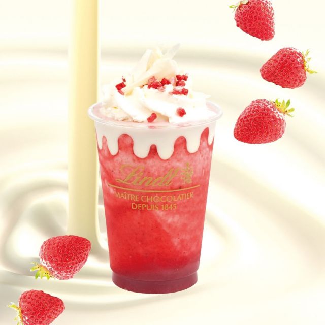 《銀座など》ホワイトチョコとベリーの甘酸っぱさが絶妙なバランスの春限定ドリンク、Lindtが18日(火)に発売