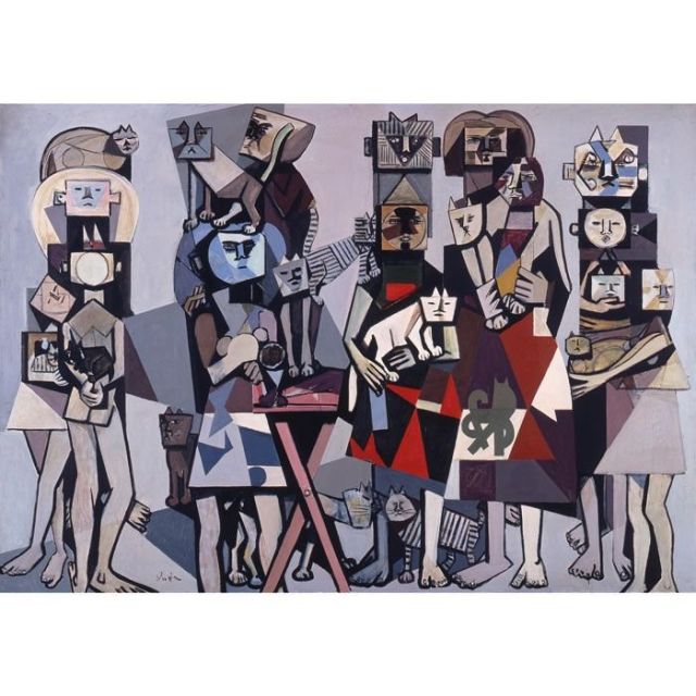 《渋谷》猪熊弦一郎展「猫たち」…曲線の美　愛に満ちた世界　Bunkamura ザ・ミュージアム