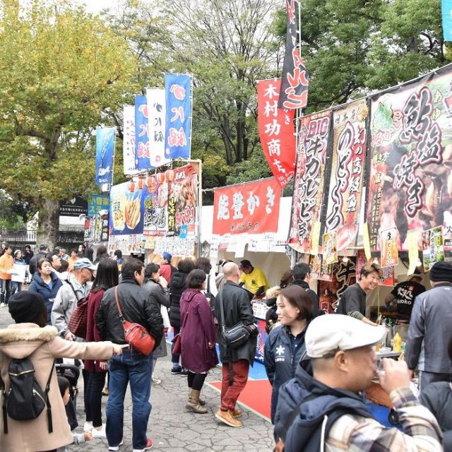 《日比谷》ジャパン フィッシャーマンズ フェスティバル2018が開幕　海鮮丼や鍋、パエリアなど約90ブース　メトロポリターナのお弁当も