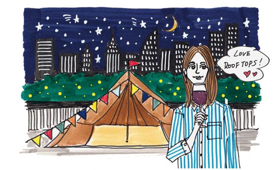 《東京#CODE》車なしでいけるアウトドア ＃東京ルーフトップバー