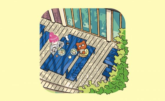 朝食に出かけよう