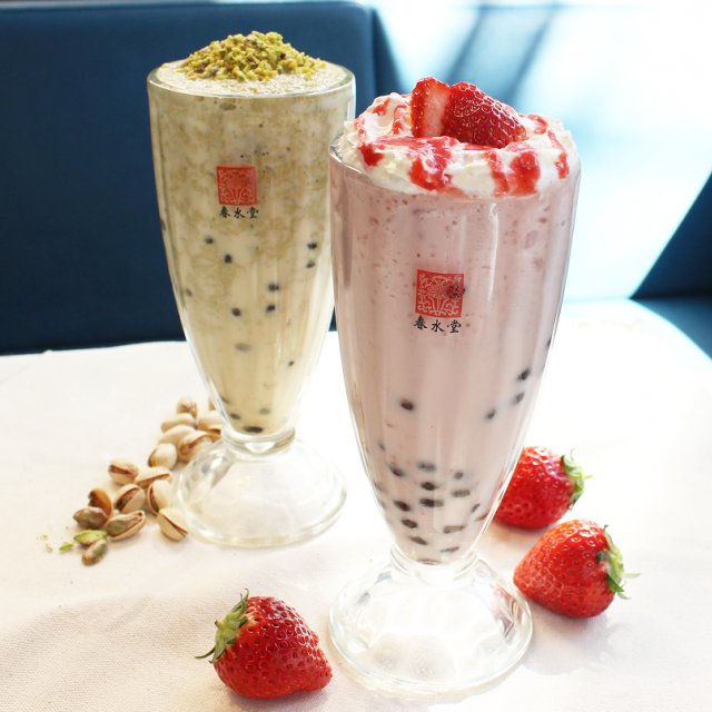 《六本木など》春水堂に、春限定の〝タピオカ苺〟ドリンク新登場！