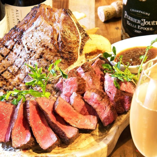 《神田》25日は肉バル「RUMP CAP神田店」へGO!!　開店２周年で塊肉ステーキ、Ｔボーンなどが半額