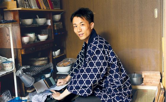 関岡木版画工房の木版画［東京きらり人］