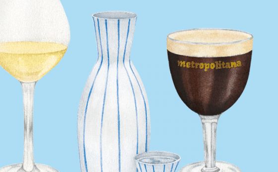 表参道で宵涼み