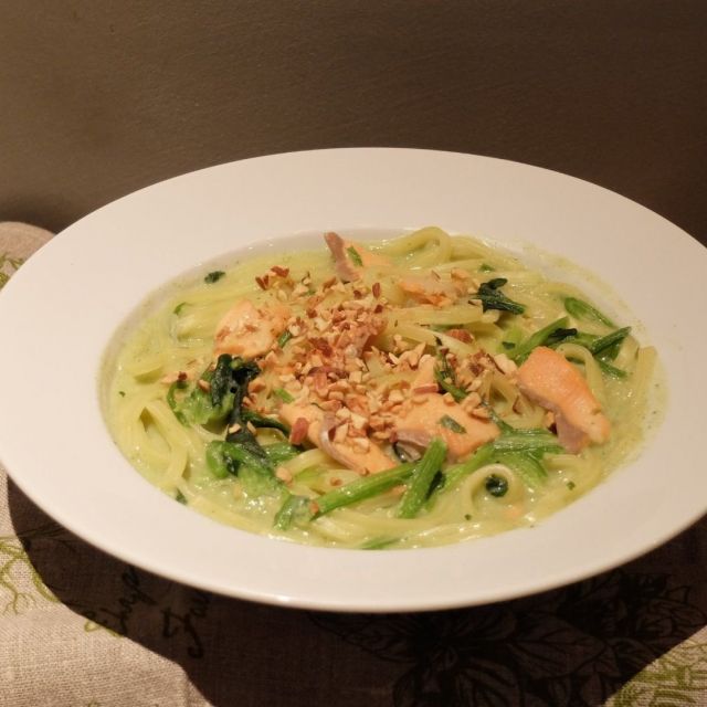 人気のアーモンドミルクを使ったパスタが１日(金)から、CAFFE＆BAR PRONTOに登場