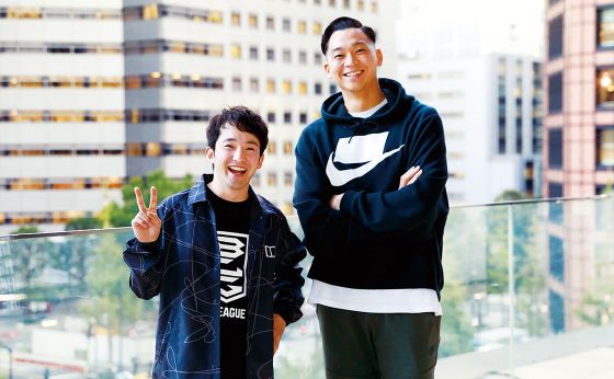 越谷アルファーズ 落合知也《浅利陽介とコートの外で。》