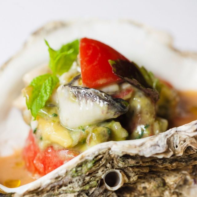 《新富町》新鮮な海の幸を贅沢につかったフランス料理をアラカルトで