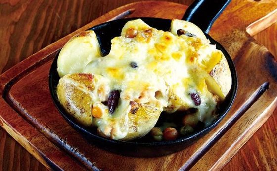 《めしうまナイト》缶詰でカンタン！ジャケットポテト