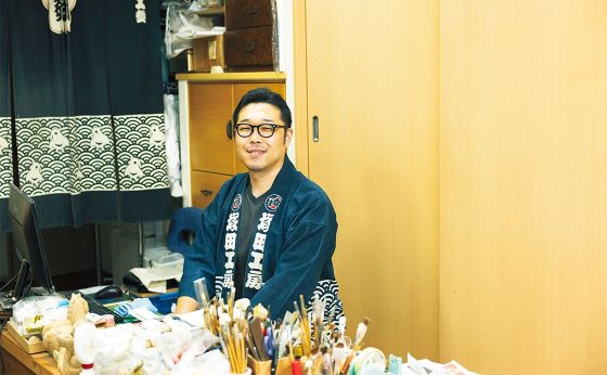 塚田工房の江戸木目込人形［東京きらり人］