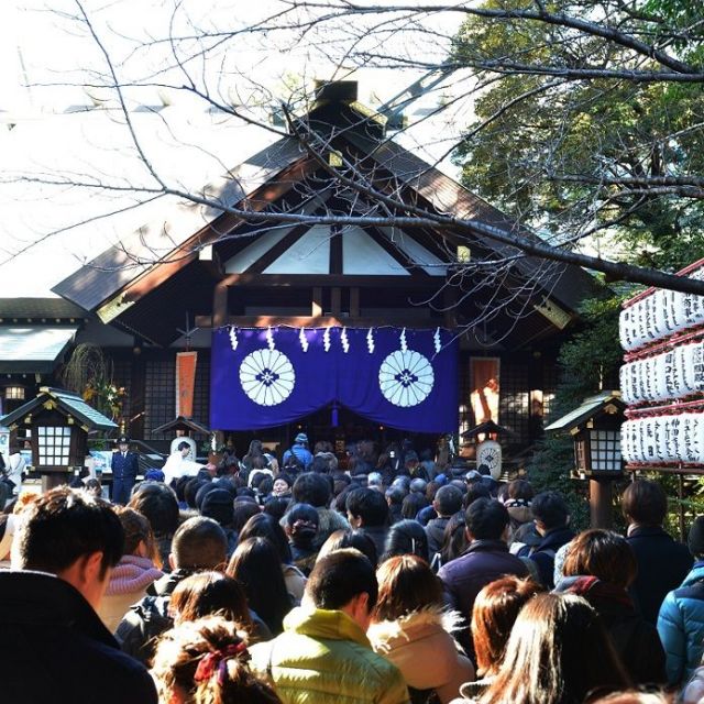 《飯田橋》初詣は縁結びを願って　”東京のお伊勢さん”東京大神宮