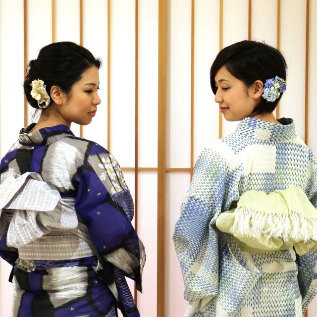 《横浜》今年のイチオシ浴衣は銘仙の柄  高島屋