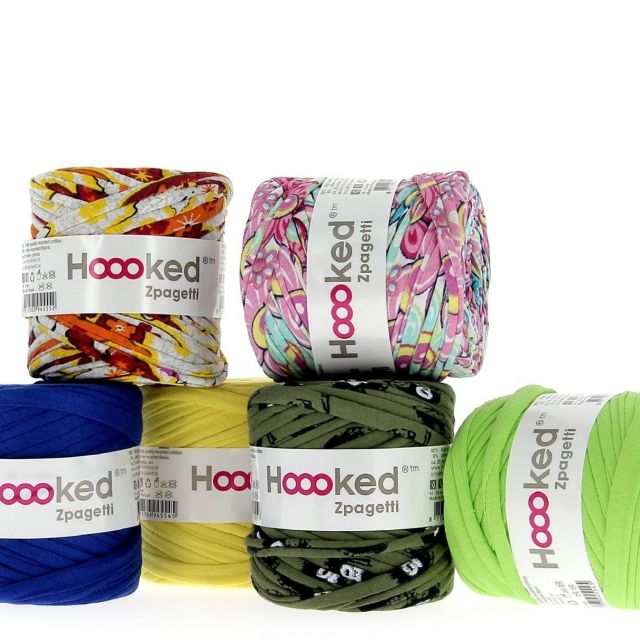 《国際展示場正門》人気の編み糸「Hooked Zpagetti」の新作が登場　2017 日本ホビーショーに出展中
