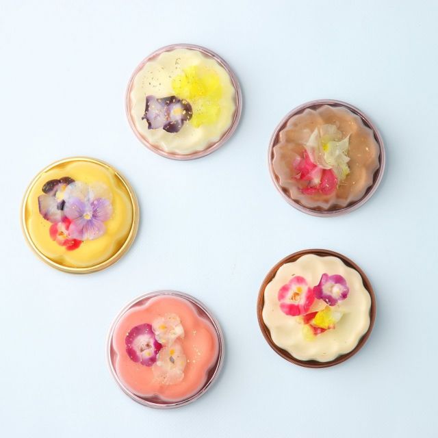 《新人女子のスイーツ部》旬の花&times;スイーツ　「花のババロア havaro」