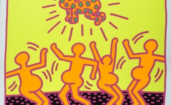 《小淵沢》「キース・ヘリングと日本」展　異文化から新たなポップ