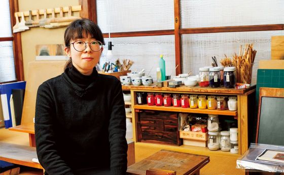 高橋工房の江戸木版画［東京きらり人］