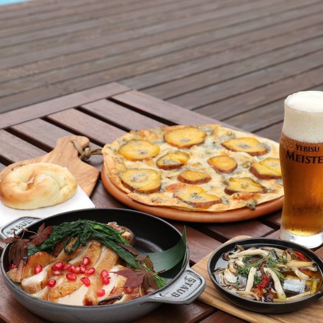 《六本木》ベンツとサッポロのビアテラスが１０月末まで延長