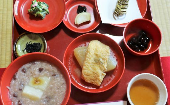 《京都》小豆粥で初春を祝う会　妙心寺塔頭の東林院