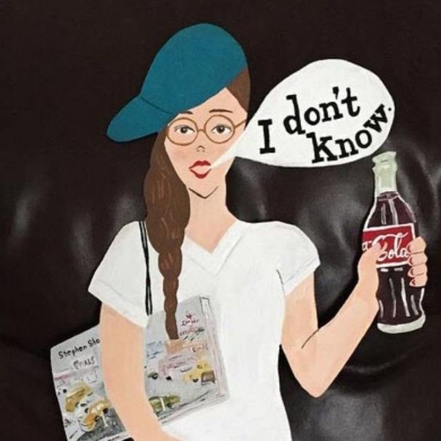 《新宿三丁目》イラストレーター そで山かほ子の作品をカフェで楽しもう！