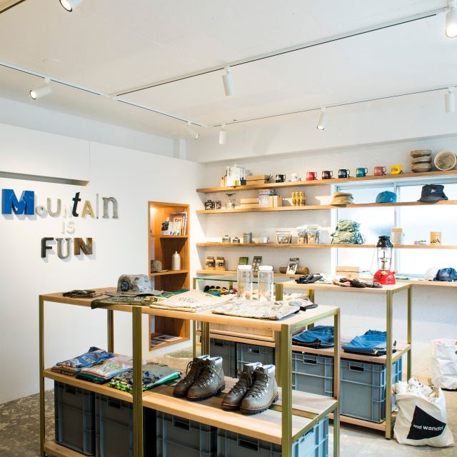 《代々木上原》山や自然をオシャレに楽しもう！　and wanderの直営店「MT.」がオープン