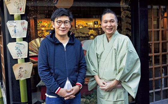 荒井文扇堂の高座扇［東京きらり人］
