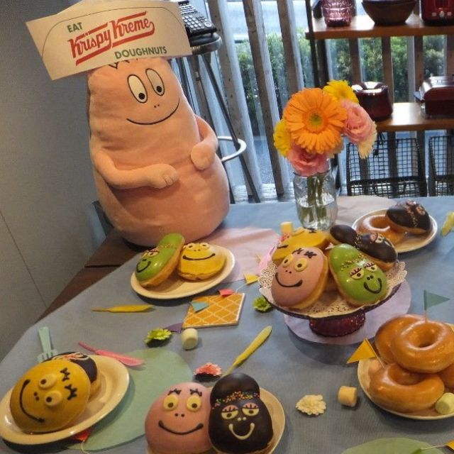 《有楽町など》バーバパパがドーナツに！イースターにはさらにキュートに変身！