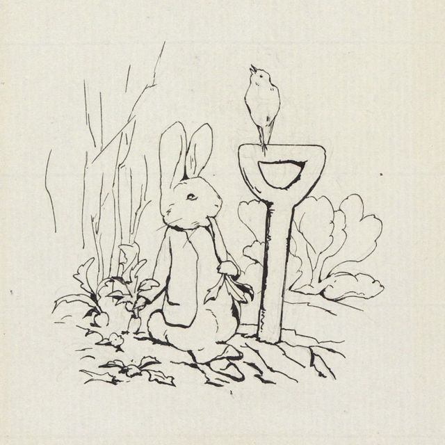 ≪渋谷≫「ピーターラビット」の原画やスケッチ200点を公開