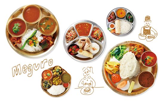 ダルバート・コレクション｜目黒をにぎわすカレーを味わう②［まんぷく目黒］